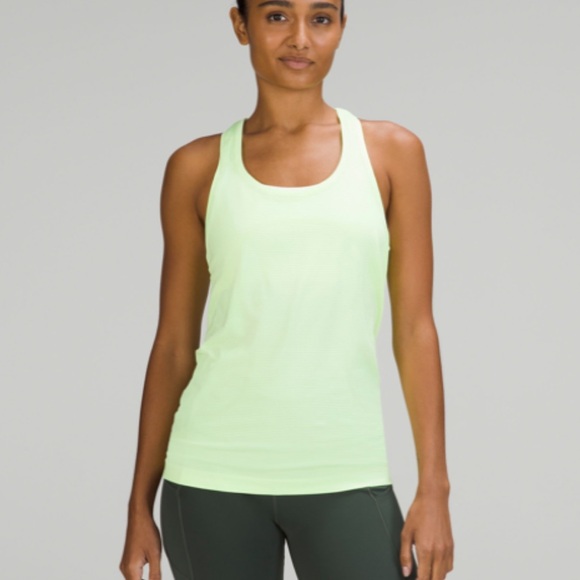 NWT Lululemon Swiftly Tech Racerback Tank Top 2.0, Size 4, Color: Faded Zap - Picture 3 of 7